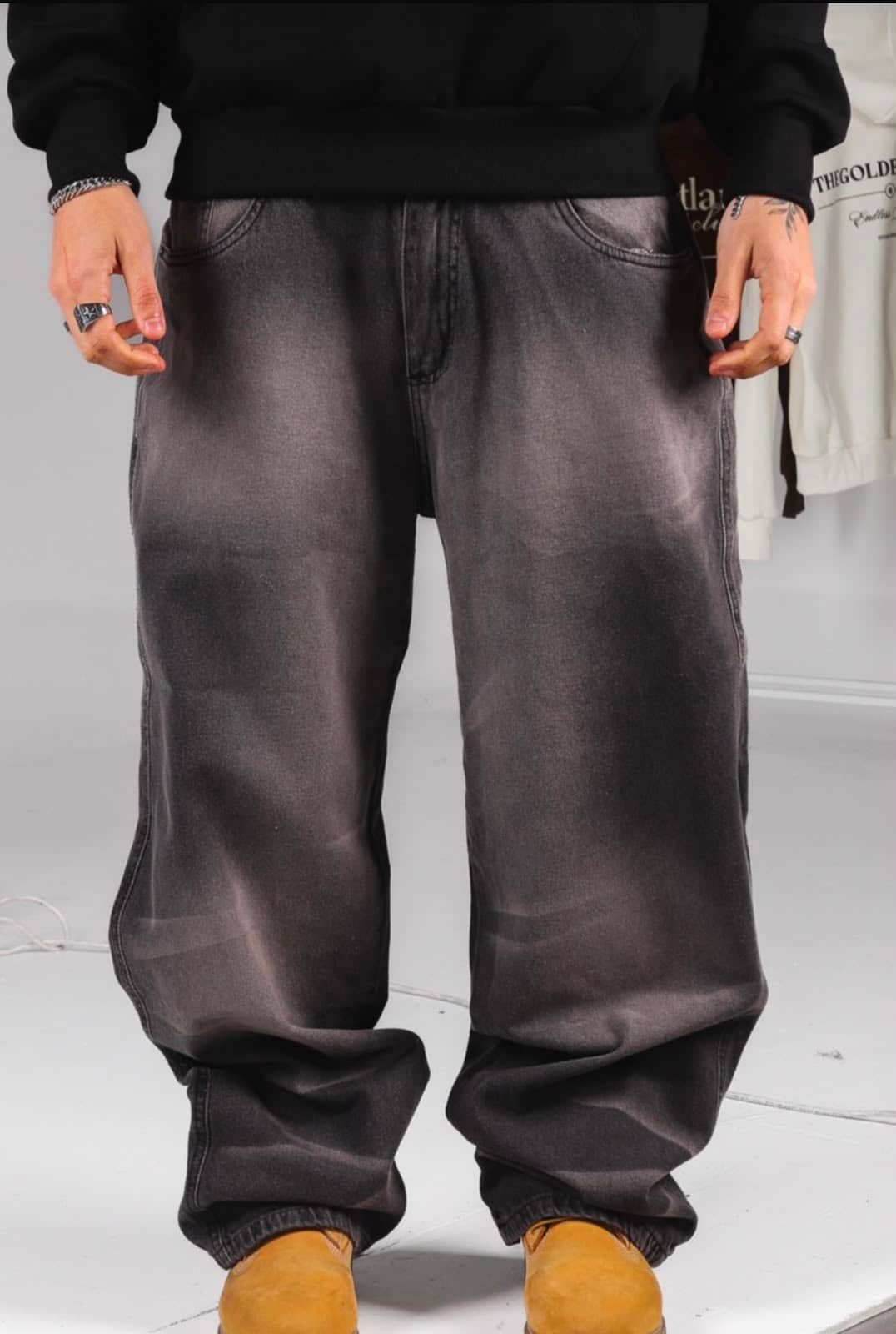 Jean Baggy Corte Laser